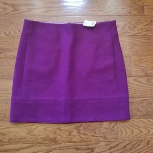 J. Crew Factory Wool Blend Skirt